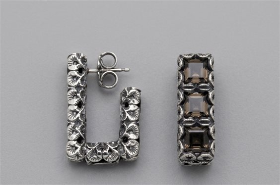 Earrings Maria e Luisa Jewels Woman in Silver Quarzo OA0278/V1 - OA0278/V1